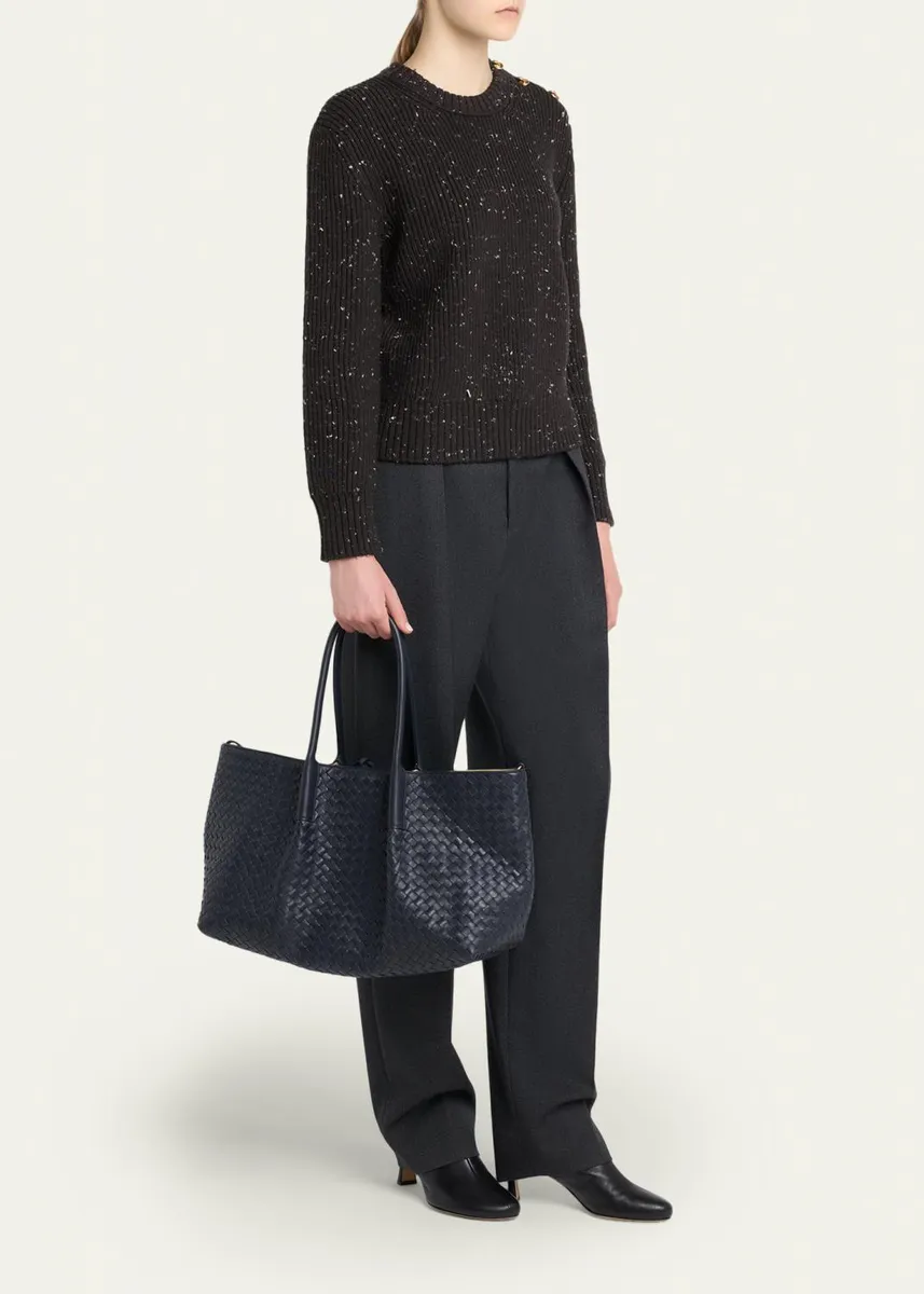 Bottega Veneta Large Pinacoteca Reversible Leather Tote Bag | Thumbnail 5