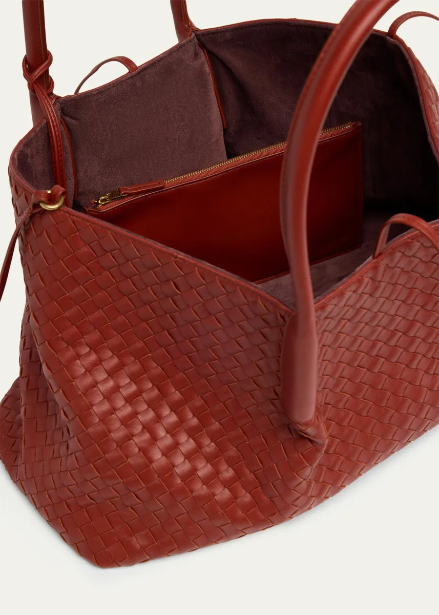 Bottega Veneta Large Pinacoteca Reversible Leather Tote Bag | Thumbnail 8