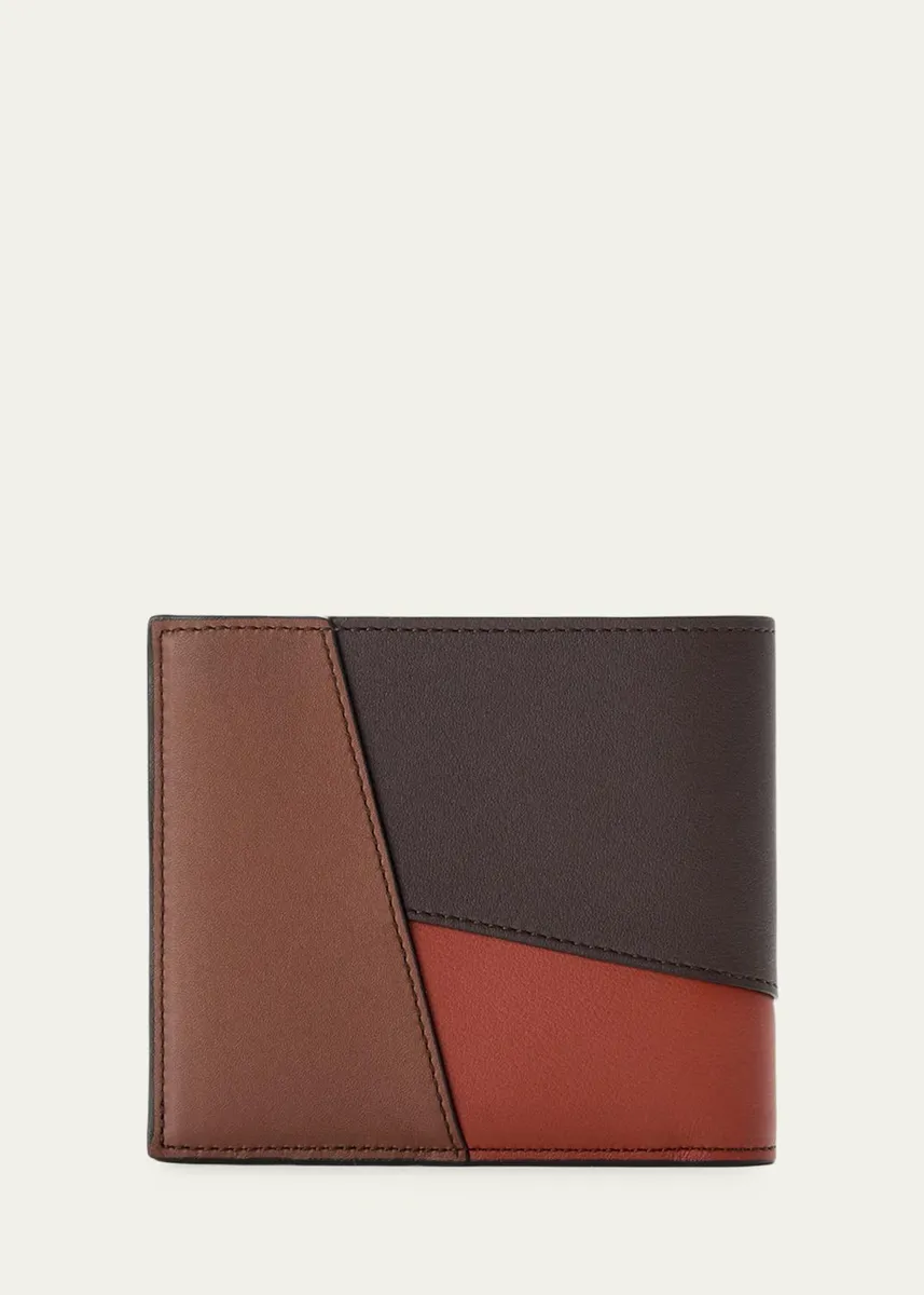 Loewe Men's Puzzle Edge Multicolor Leather Bifold Wallet | Thumbnail 4