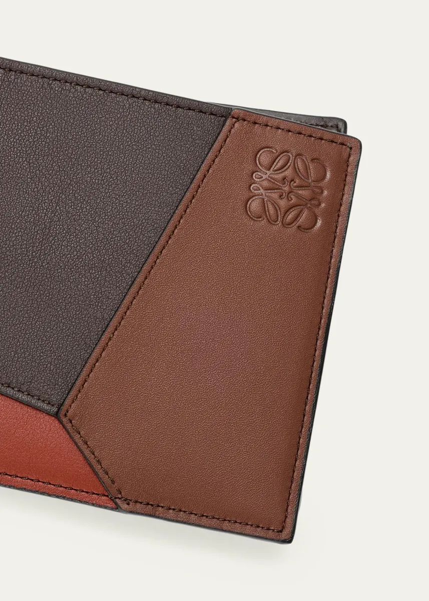 Loewe Men's Puzzle Edge Multicolor Leather Bifold Wallet | Thumbnail 5
