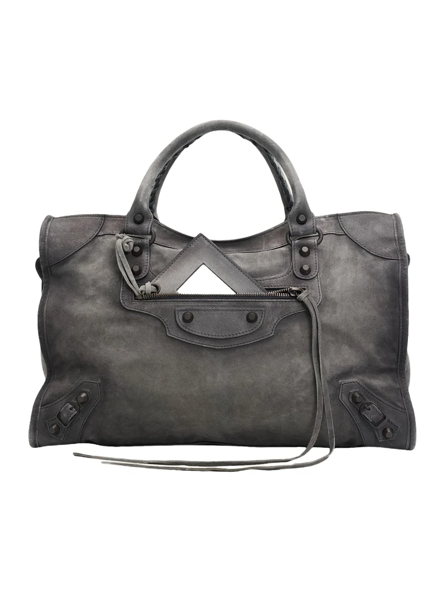 Balenciaga Le City Medium Leather Tote Bag