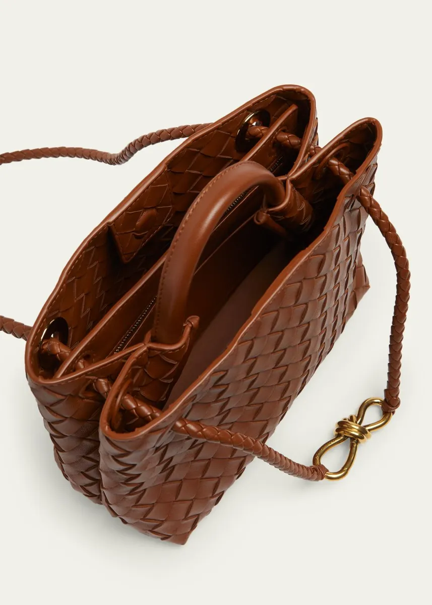 Bottega Veneta Andiamo Small Leather Top-Handle Bag | Thumbnail 8
