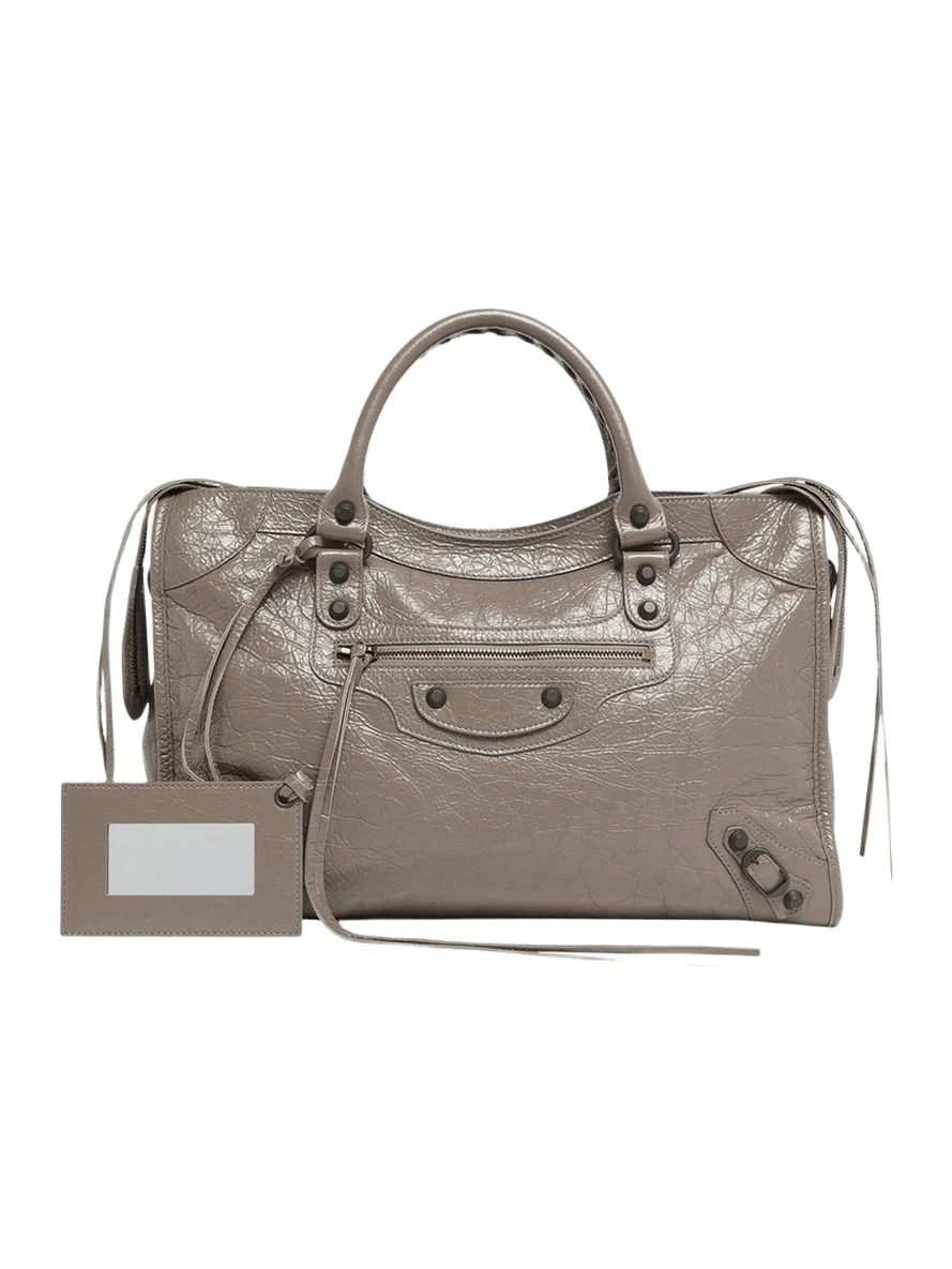 Le City Lambskin Leather Tote Bag Le City Lambskin Leather Tote Bag
