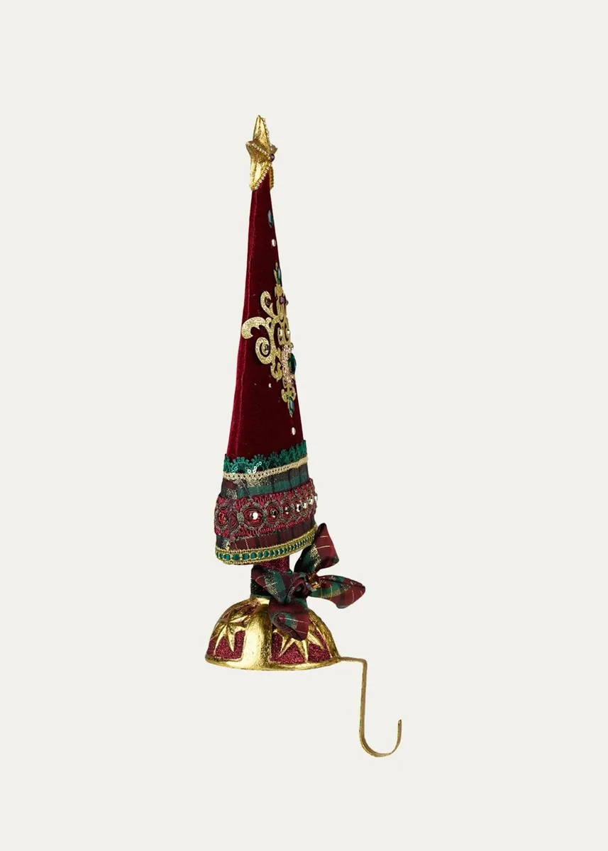Katherine 's Collection Timeless Tidings Tree Stocking Holder | Thumbnail 3