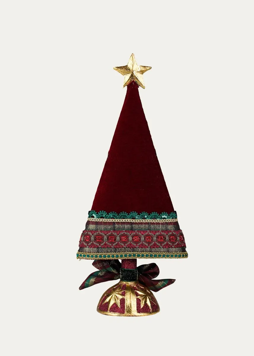 Katherine 's Collection Timeless Tidings Tree Stocking Holder | Thumbnail 4