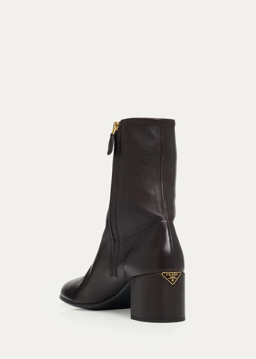 Prada 55mm Nappa Leather Ankle Boots | Thumbnail 8 Prada 55mm Nappa Leather Ankle Boots | Thumbnail 8