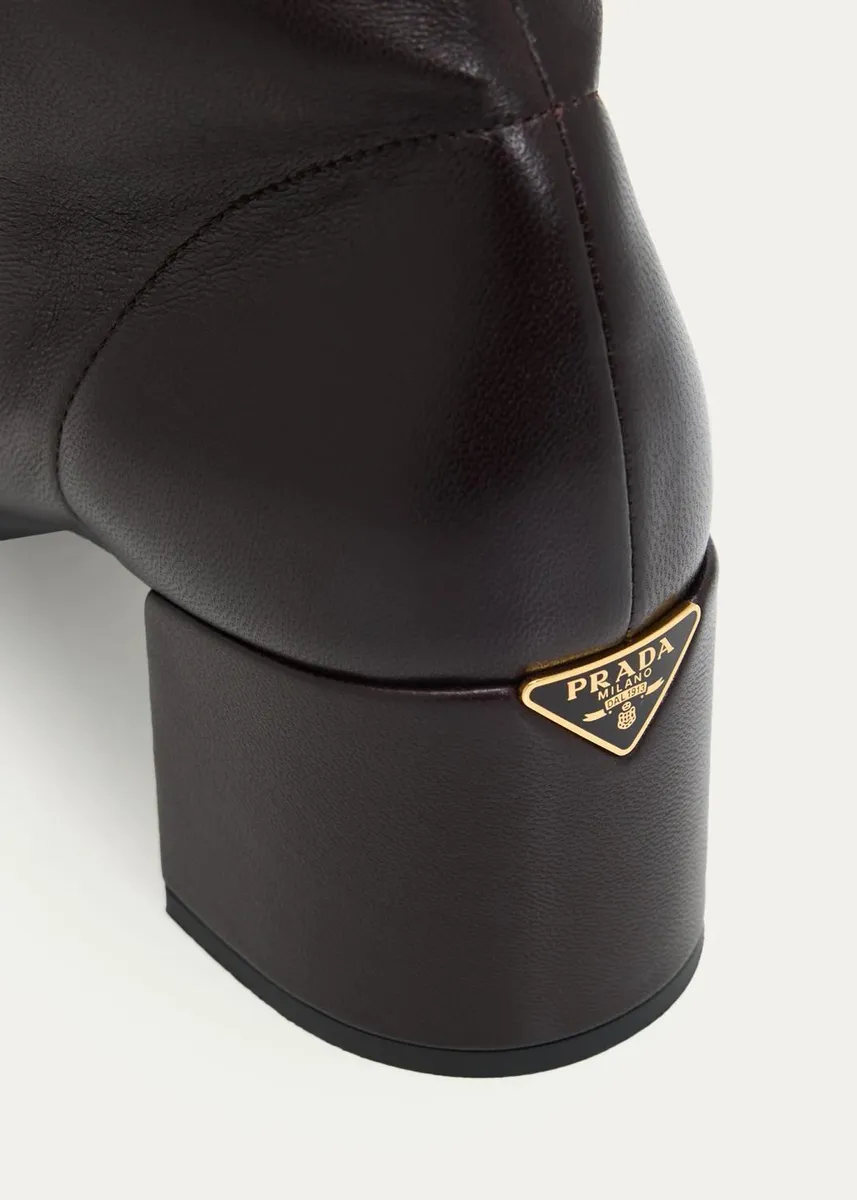Prada 55mm Nappa Leather Ankle Boots | Thumbnail 9 Prada 55mm Nappa Leather Ankle Boots | Thumbnail 9