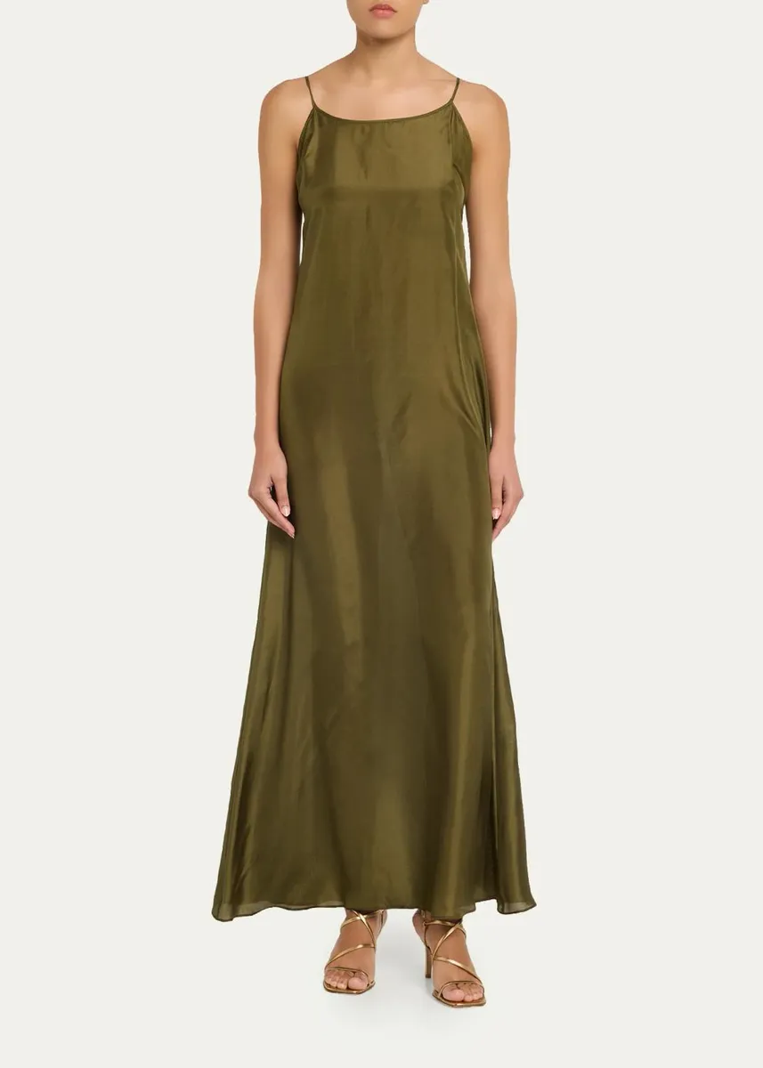 Aisling Camps Sleeveless Silk Maxi Slip Dress | Thumbnail 2 Aisling Camps Sleeveless Silk Maxi Slip Dress | Thumbnail 2
