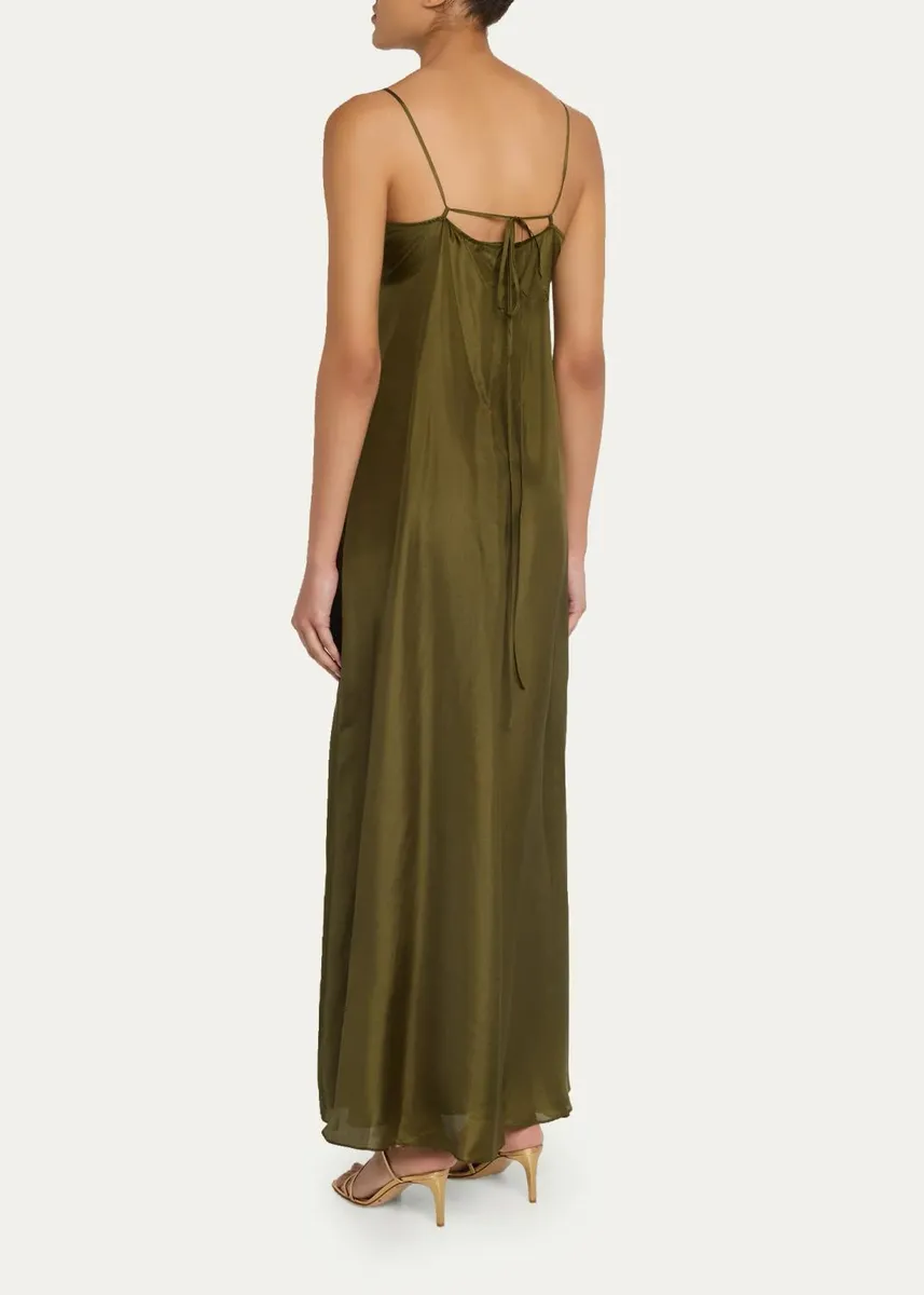 Aisling Camps Sleeveless Silk Maxi Slip Dress | Thumbnail 3 Aisling Camps Sleeveless Silk Maxi Slip Dress | Thumbnail 3