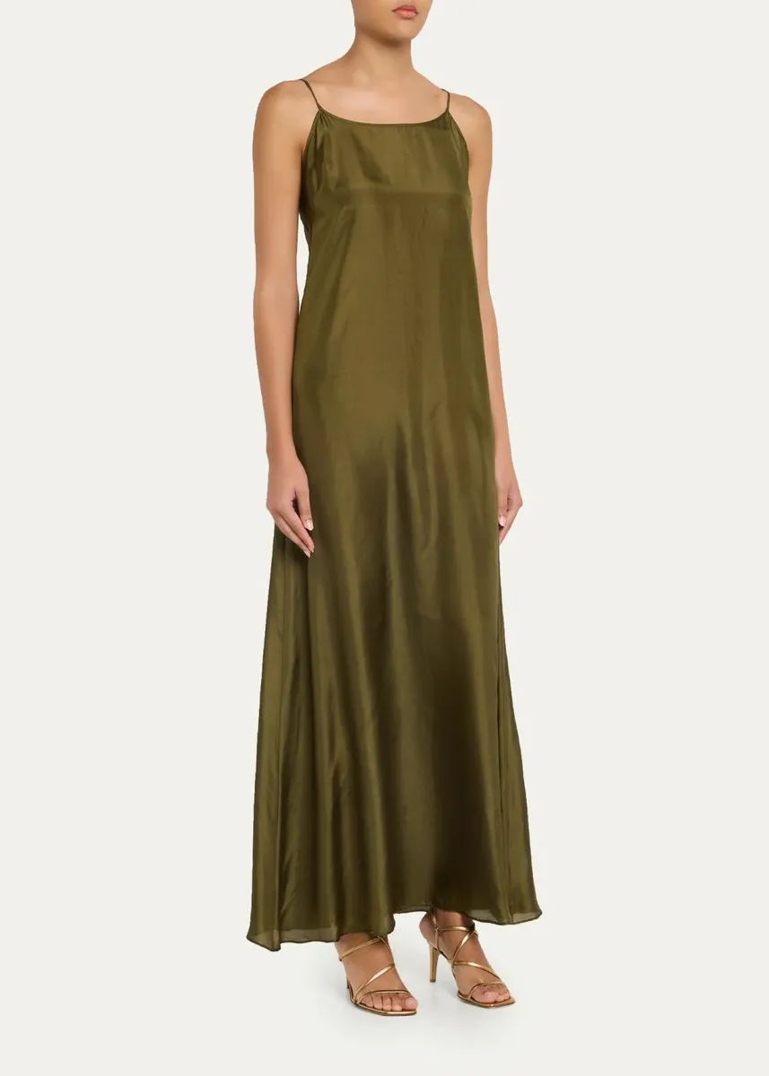 Aisling Camps Sleeveless Silk Maxi Slip Dress | Thumbnail 4 Aisling Camps Sleeveless Silk Maxi Slip Dress | Thumbnail 4