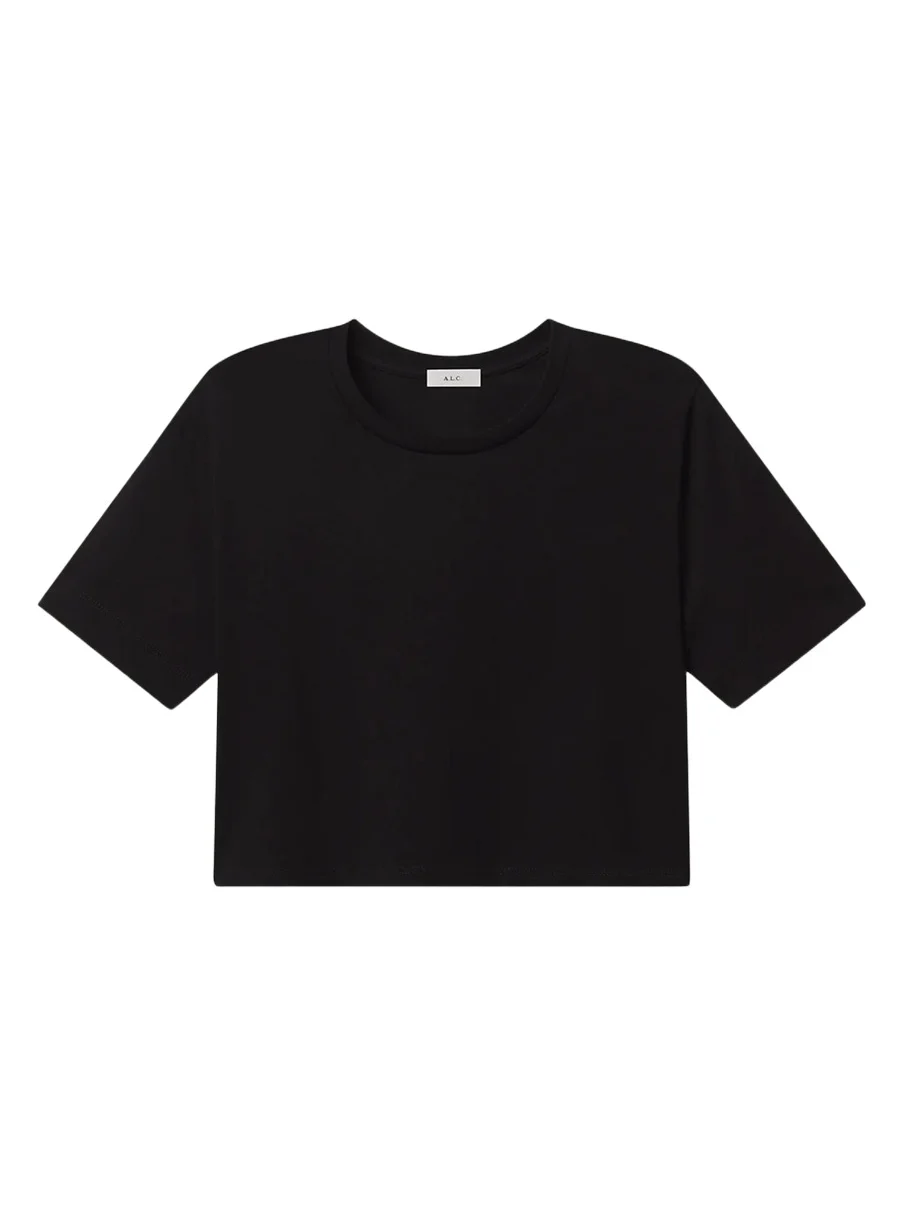 A.L.C. Kali Cropped Cotton Tee