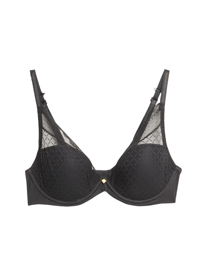 Chantelle Norah Chic Lace Plunge T-Shirt Bra