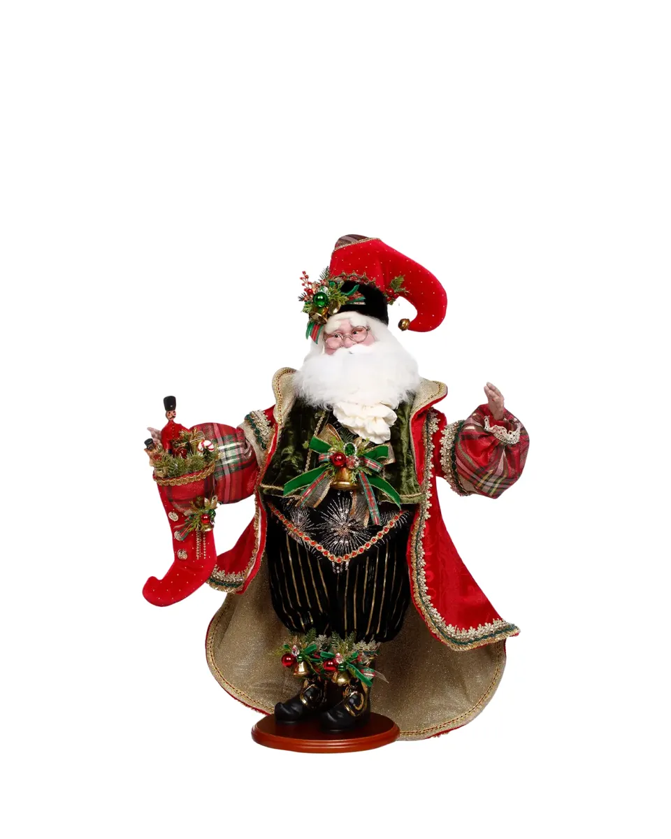 Mark Roberts Santa's Stocking Collectible Christmas Figure | Thumbnail 2 Mark Roberts Santa's Stocking Collectible Christmas Figure | Thumbnail 2