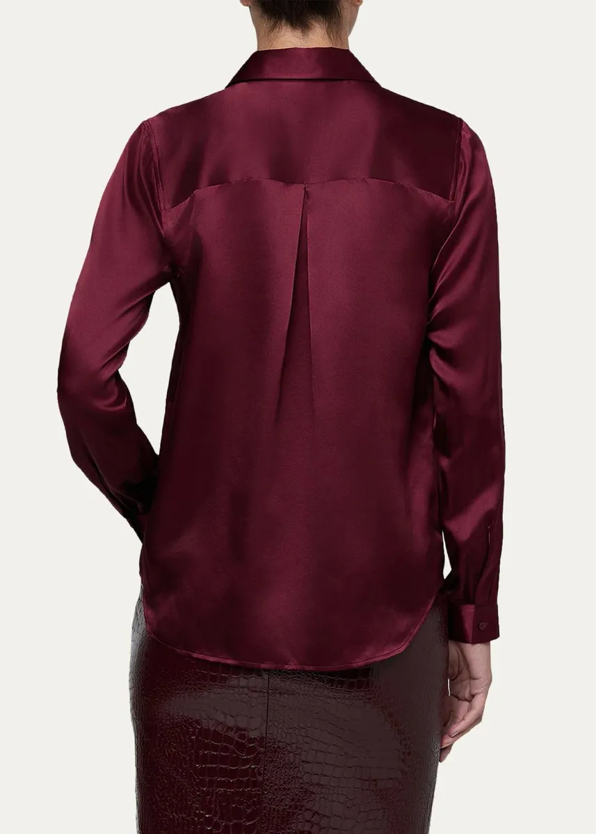 L'Agence Tyler Long-Sleeve Blouse | Thumbnail 3 L'Agence Tyler Long-Sleeve Blouse | Thumbnail 3