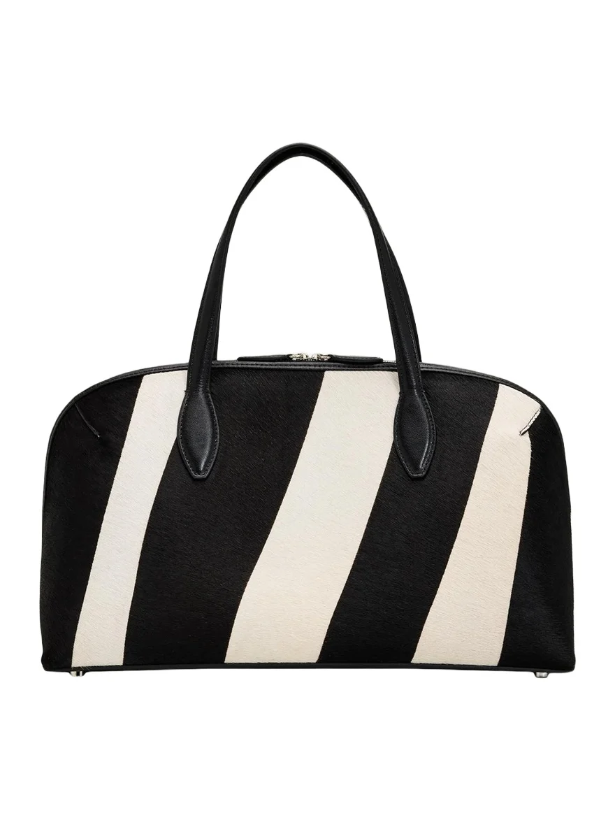 Day Zebra-Print Calf Hair Tote Bag Day Zebra-Print Calf Hair Tote Bag