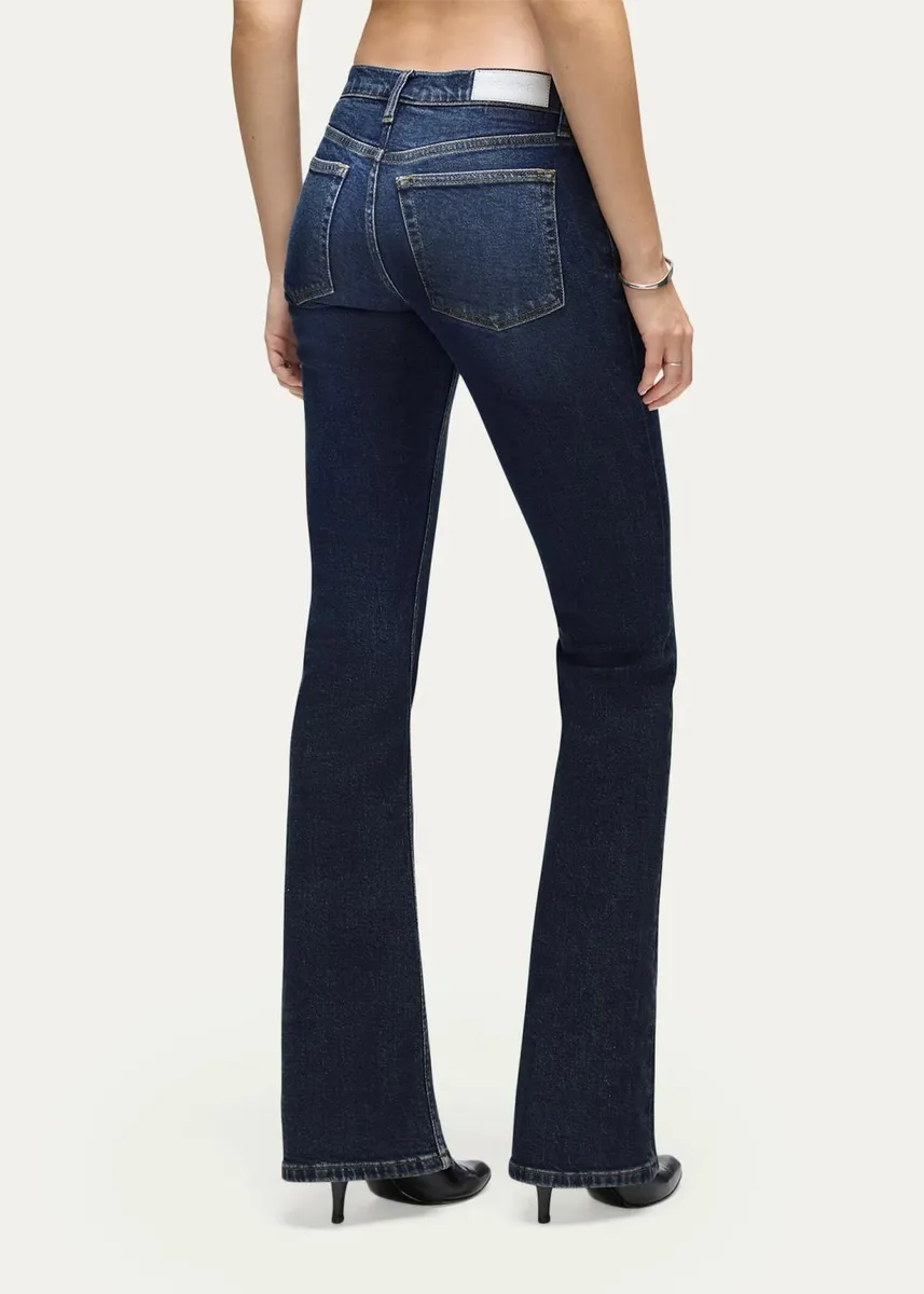 RE/DONE Low Rise Micro Bootcut Jeans | Thumbnail 3