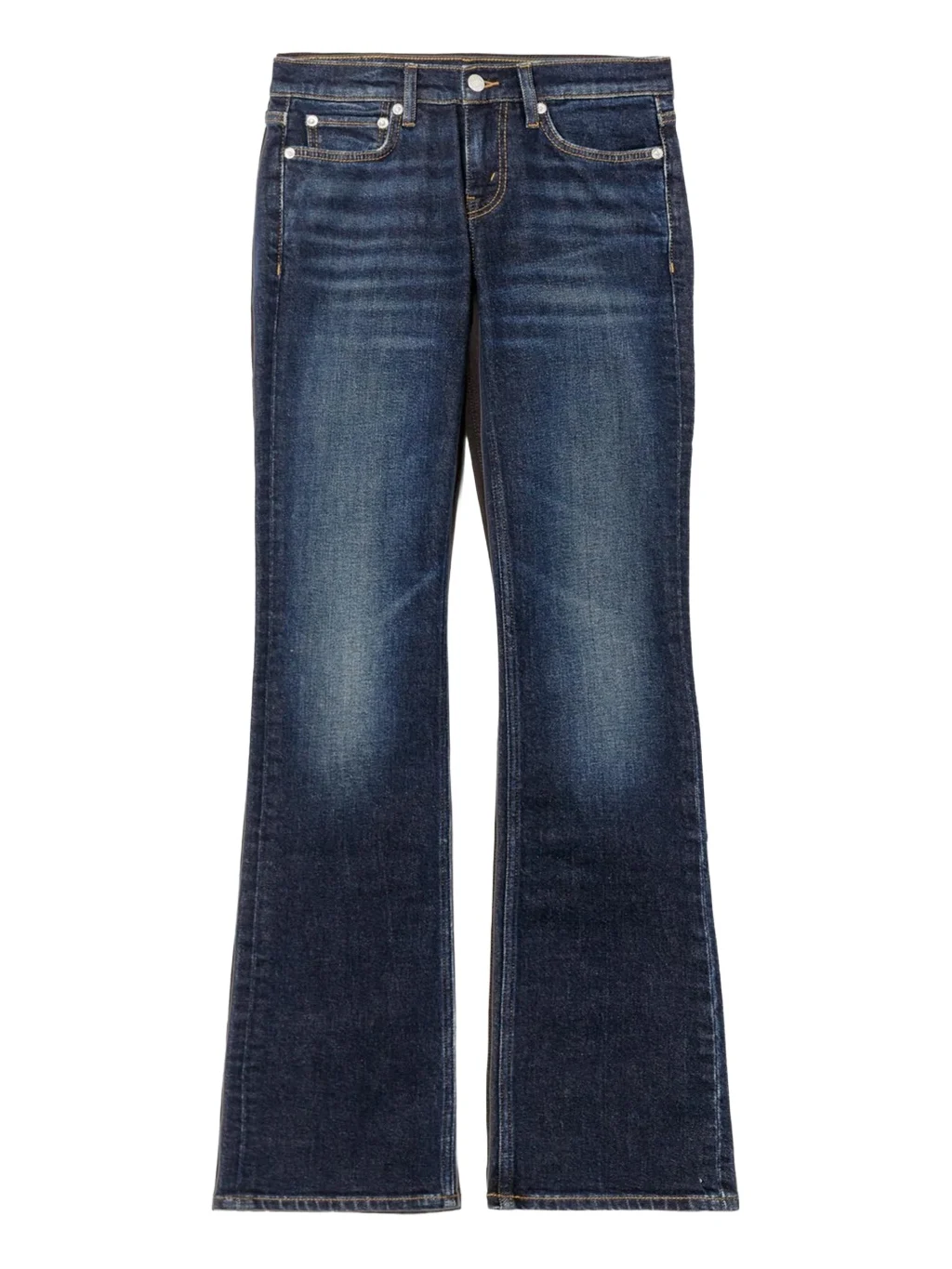 RE/DONE Low Rise Micro Bootcut Jeans