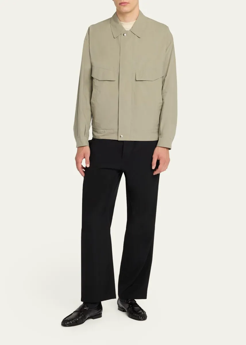 The Row Men's Vana Cotton Blouson Jacket | Thumbnail 2