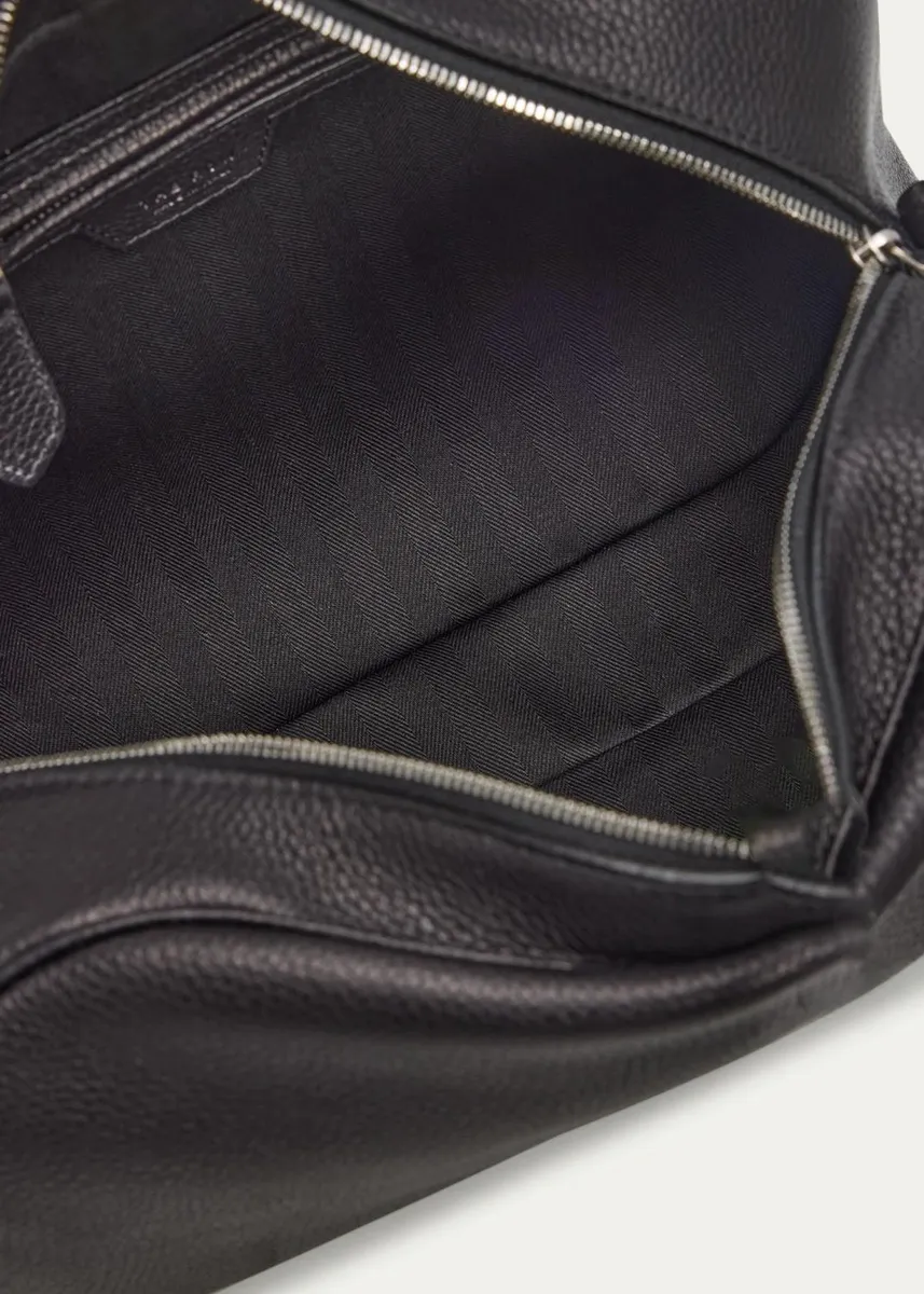 The Row Men's Jerome Grained Leather Crossbody Bag | Thumbnail 3