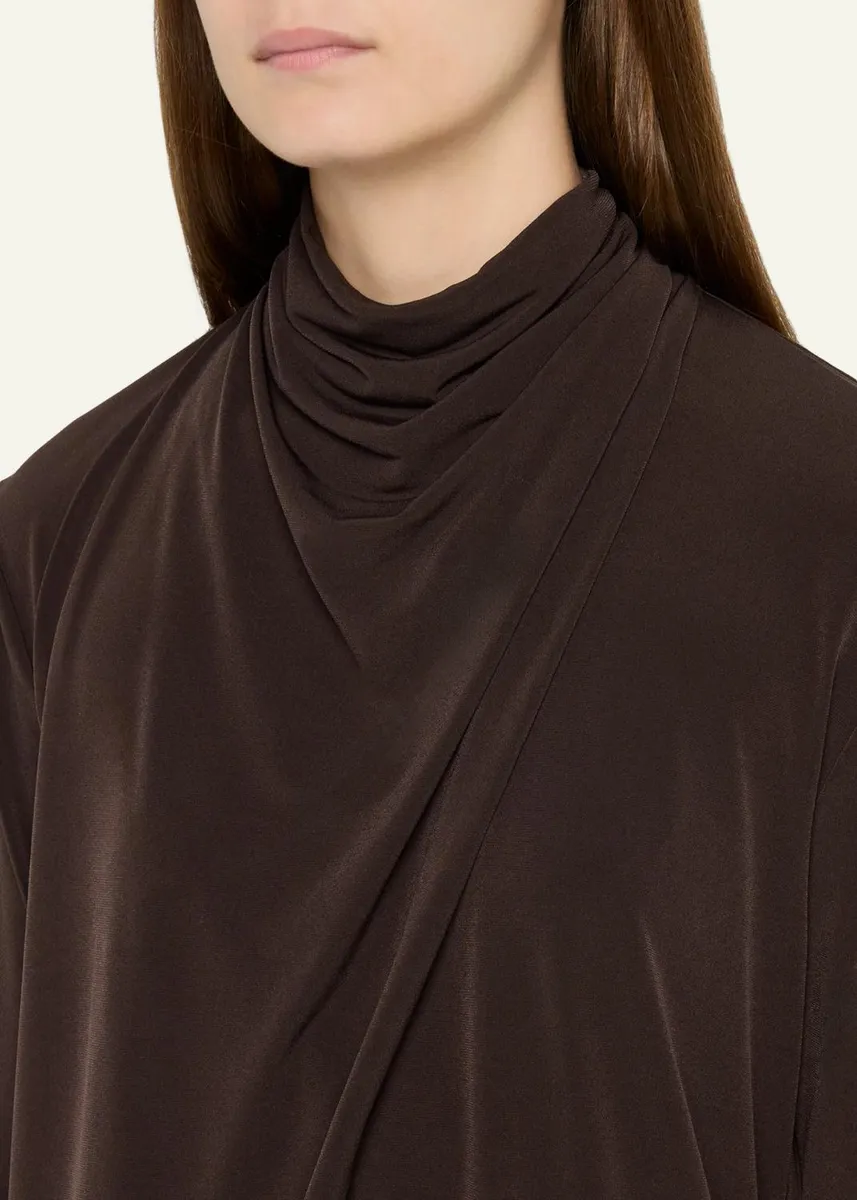 Vince Draped Cowl Blouse | Thumbnail 5 Vince Draped Cowl Blouse | Thumbnail 5