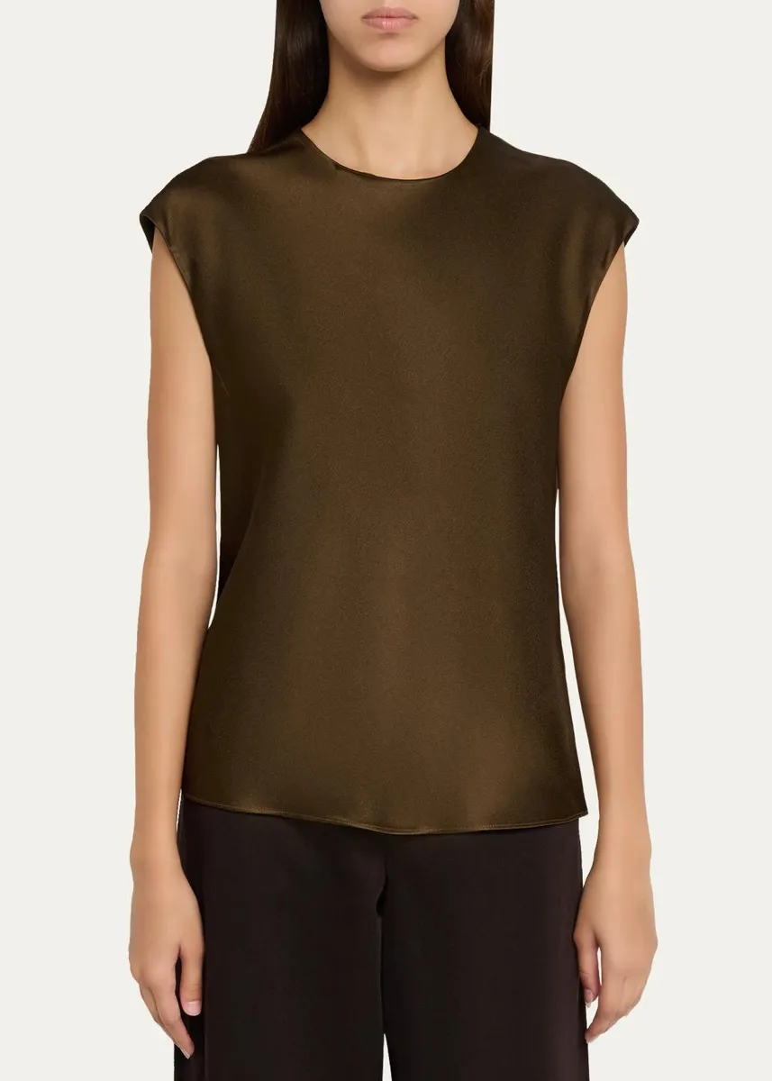 Vince Cap Sleeve Top | Thumbnail 8 Vince Cap Sleeve Top | Thumbnail 8