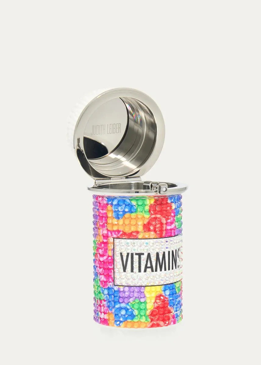 Judith Leiber Couture Prescription Bottle Gummy Vitamin Clutch Bag | Thumbnail 2