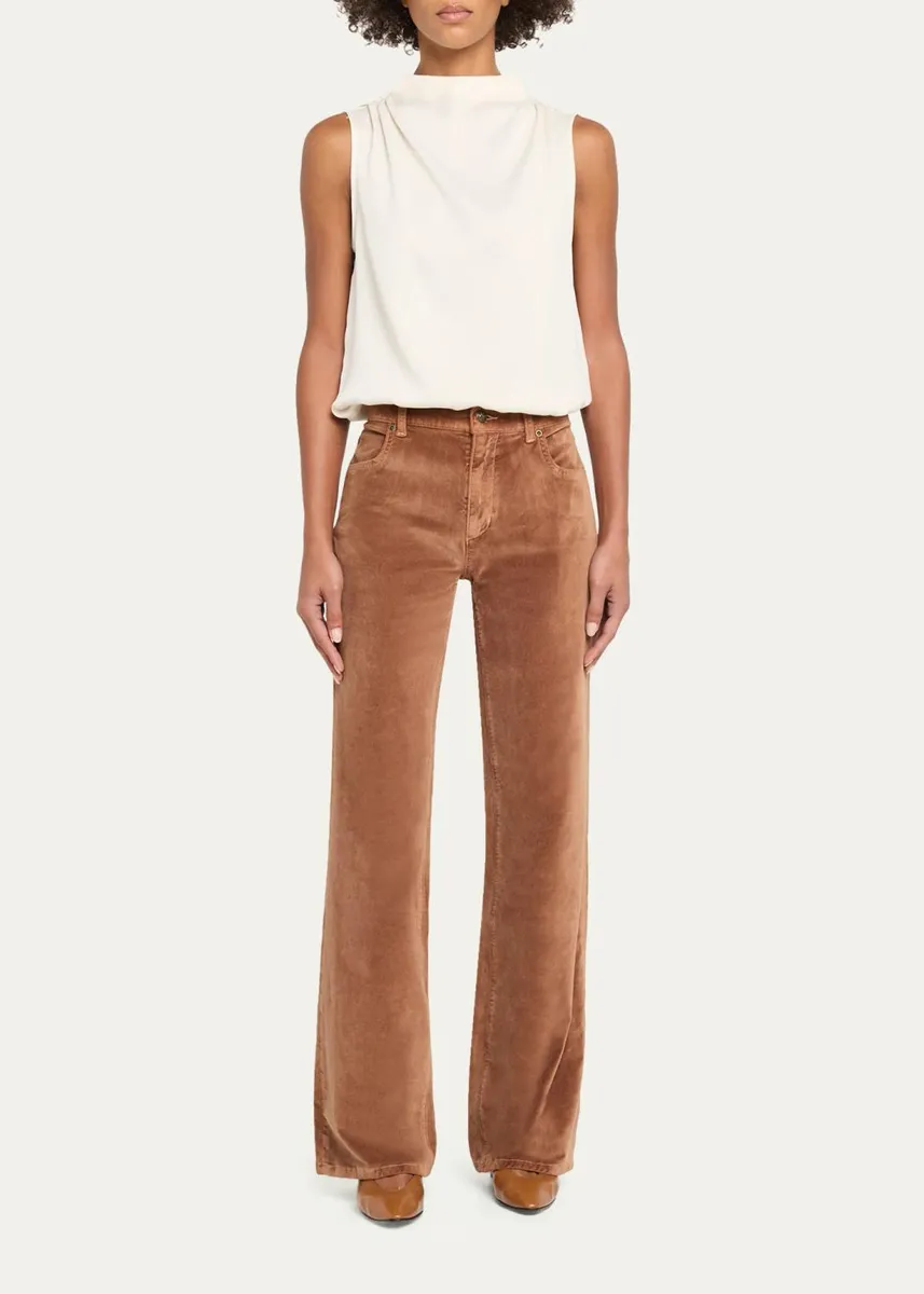 Kobi Halperin Ruby Straight-Leg Stretch Cotton Pants | Thumbnail 6