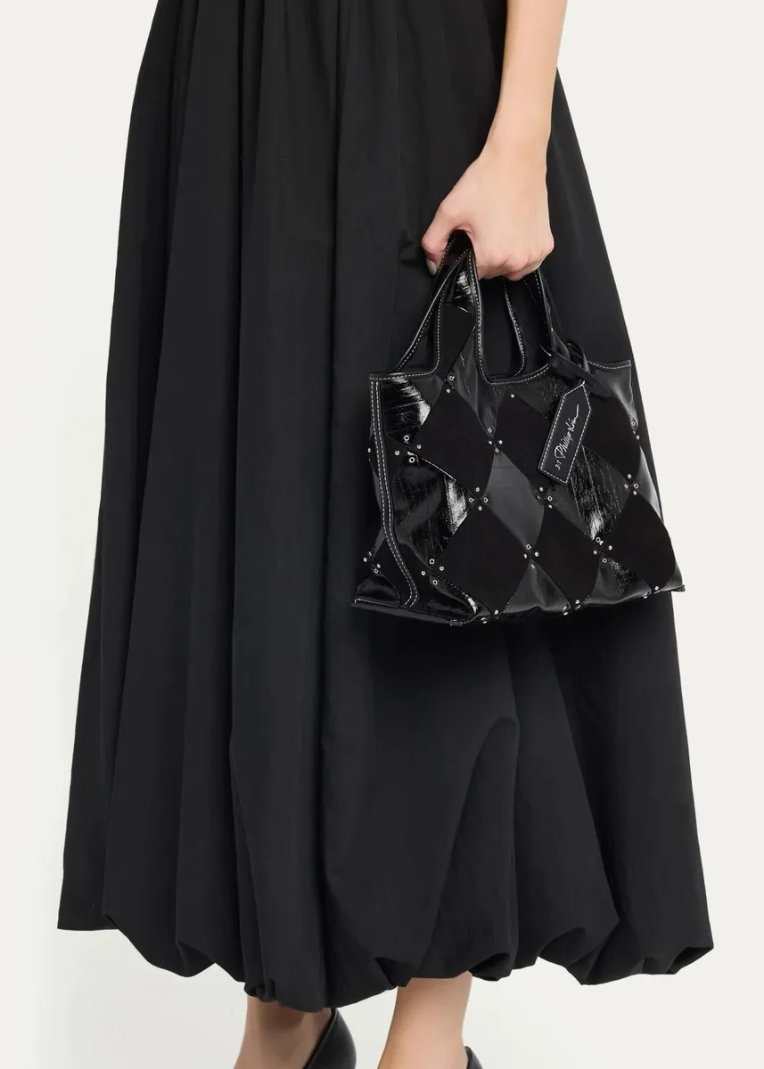 3.1 Phillip Lim Quilted Patchwork Mini Market Tote Bag | Thumbnail 2 3.1 Phillip Lim Quilted Patchwork Mini Market Tote Bag | Thumbnail 2