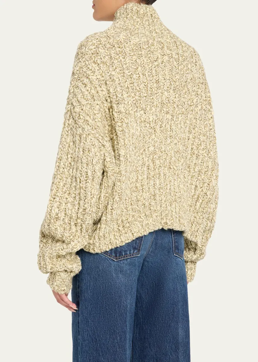 Ulla Johnson Albie Mock-Neck Knit Pullover | Thumbnail 3