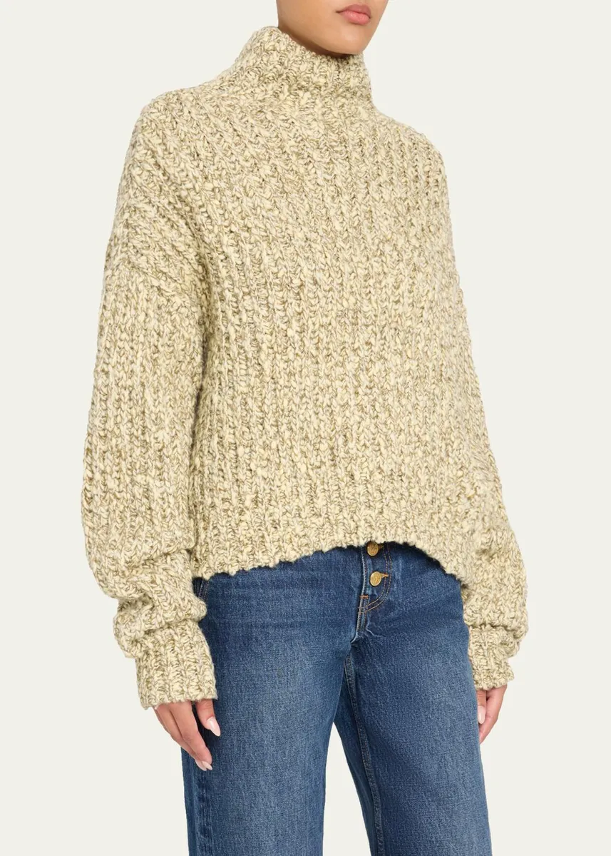 Ulla Johnson Albie Mock-Neck Knit Pullover | Thumbnail 4