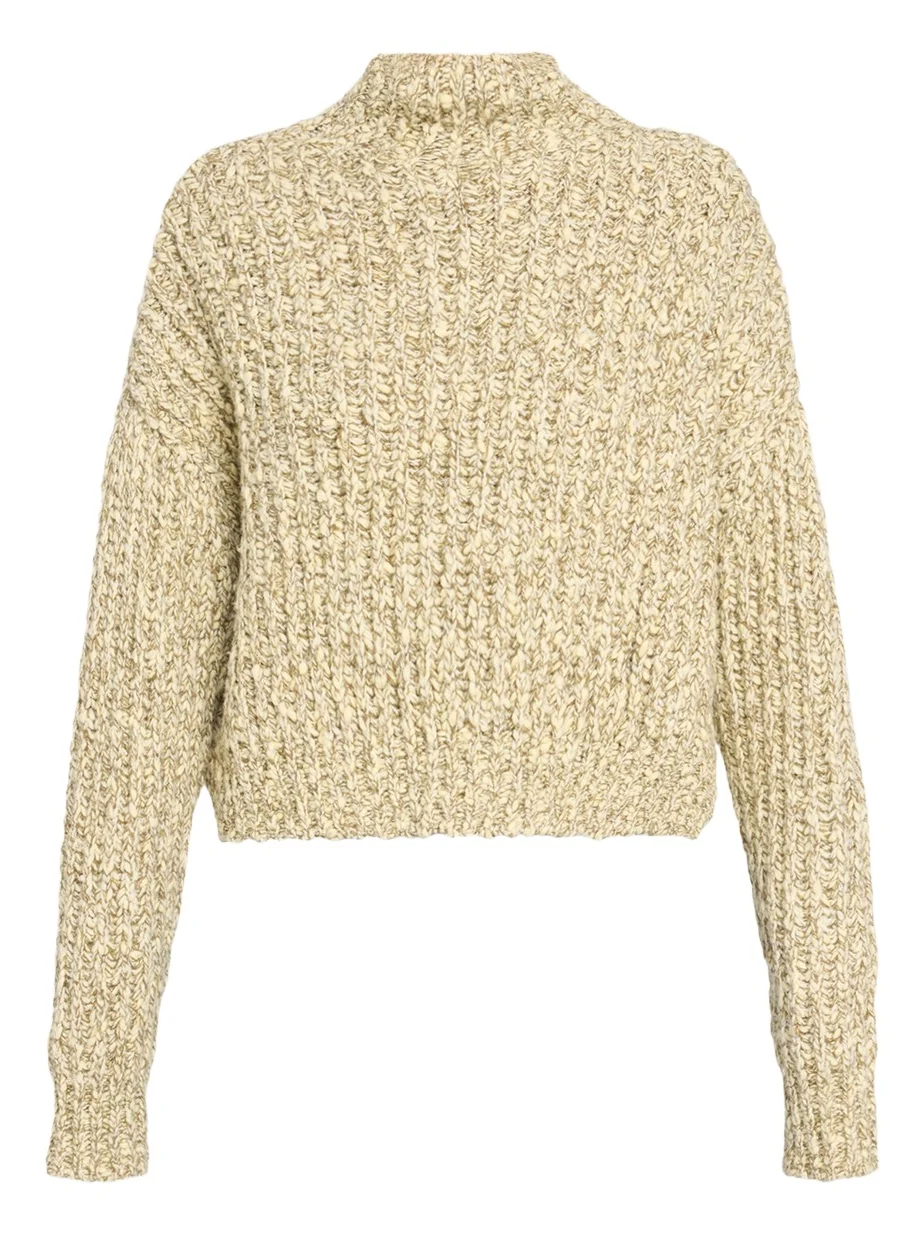 Albie Mock-Neck Knit Pullover Albie Mock-Neck Knit Pullover