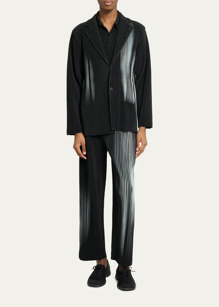 Homme Plissé Issey Miyake Men's In The Shadow Pleated Sport Jacket | Thumbnail 2 Homme Plissé Issey Miyake Men's In The Shadow Pleated Sport Jacket | Thumbnail 2