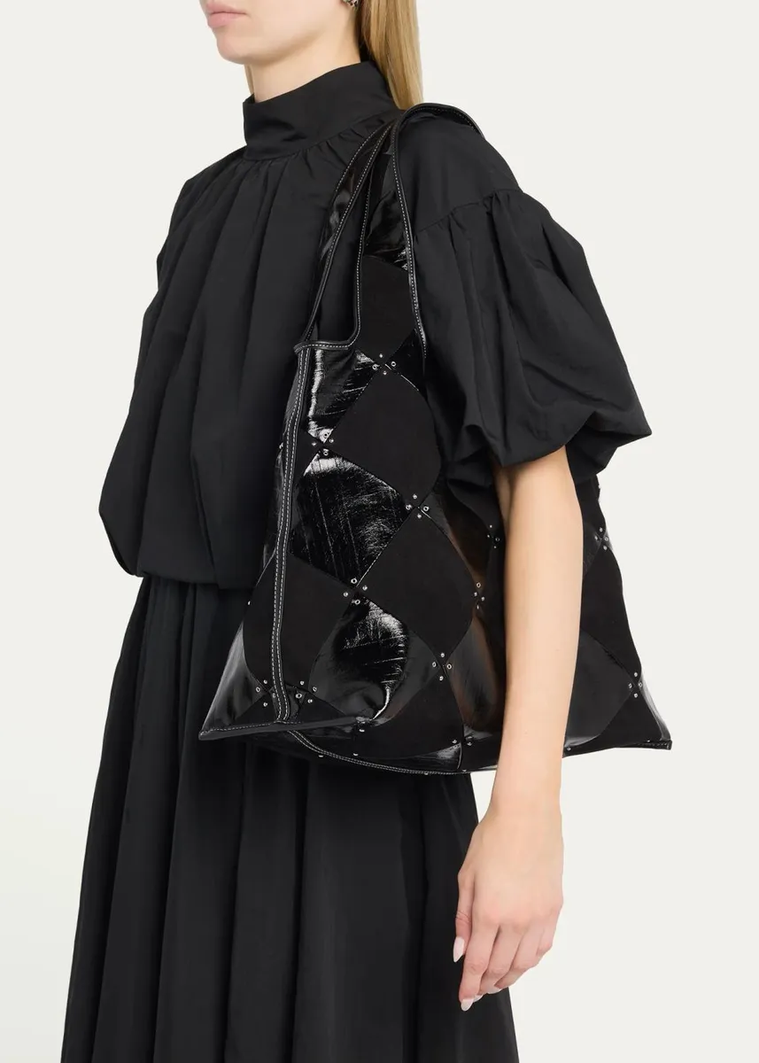 3.1 Phillip Lim Quilted Patchwork Market Tote Bag | Thumbnail 2