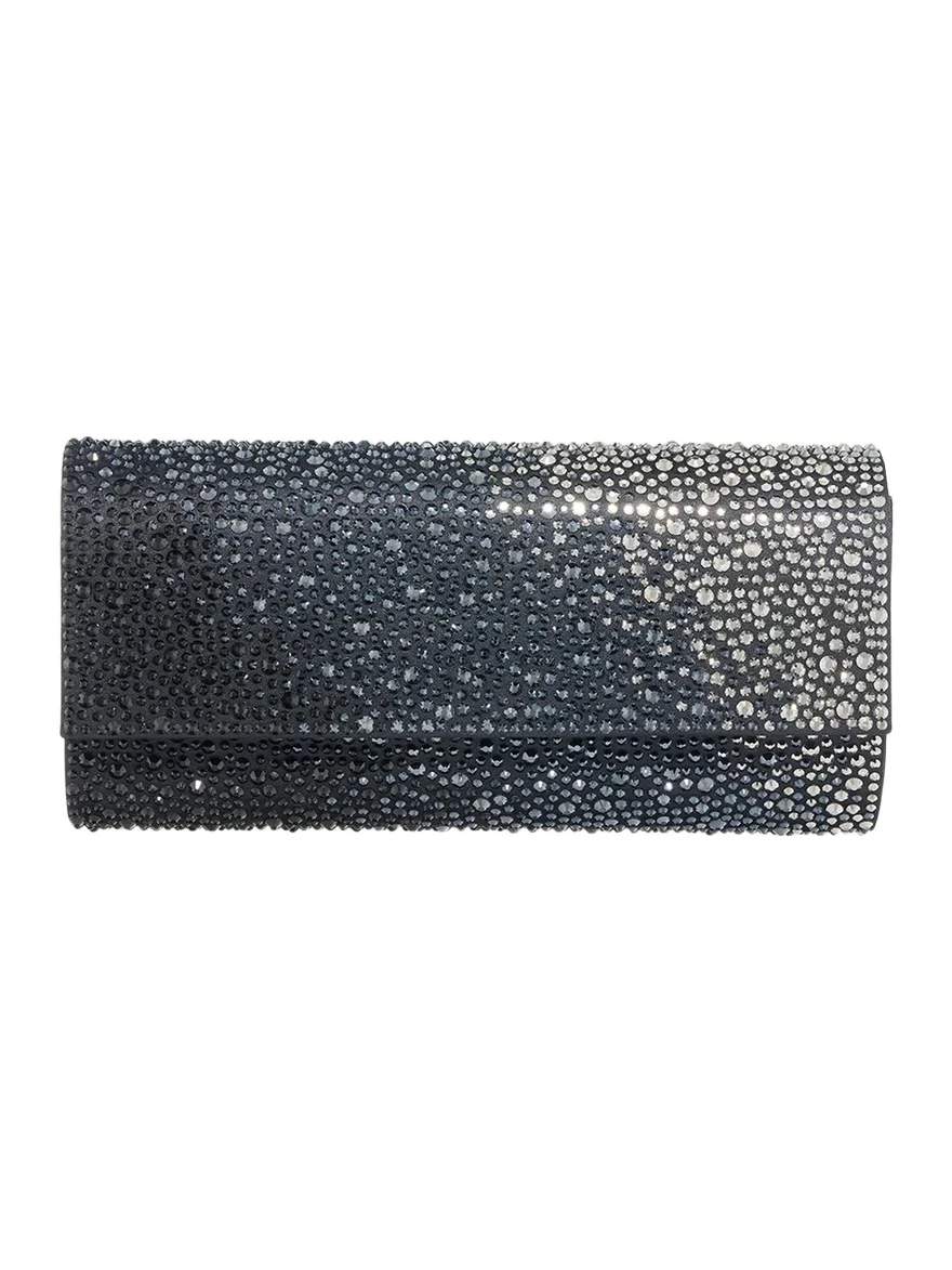 Judith Leiber Couture Perry Ombre Crystal Flap Clutch Bag | Thumbnail 1 Judith Leiber Couture Perry Ombre Crystal Flap Clutch Bag | Thumbnail 1