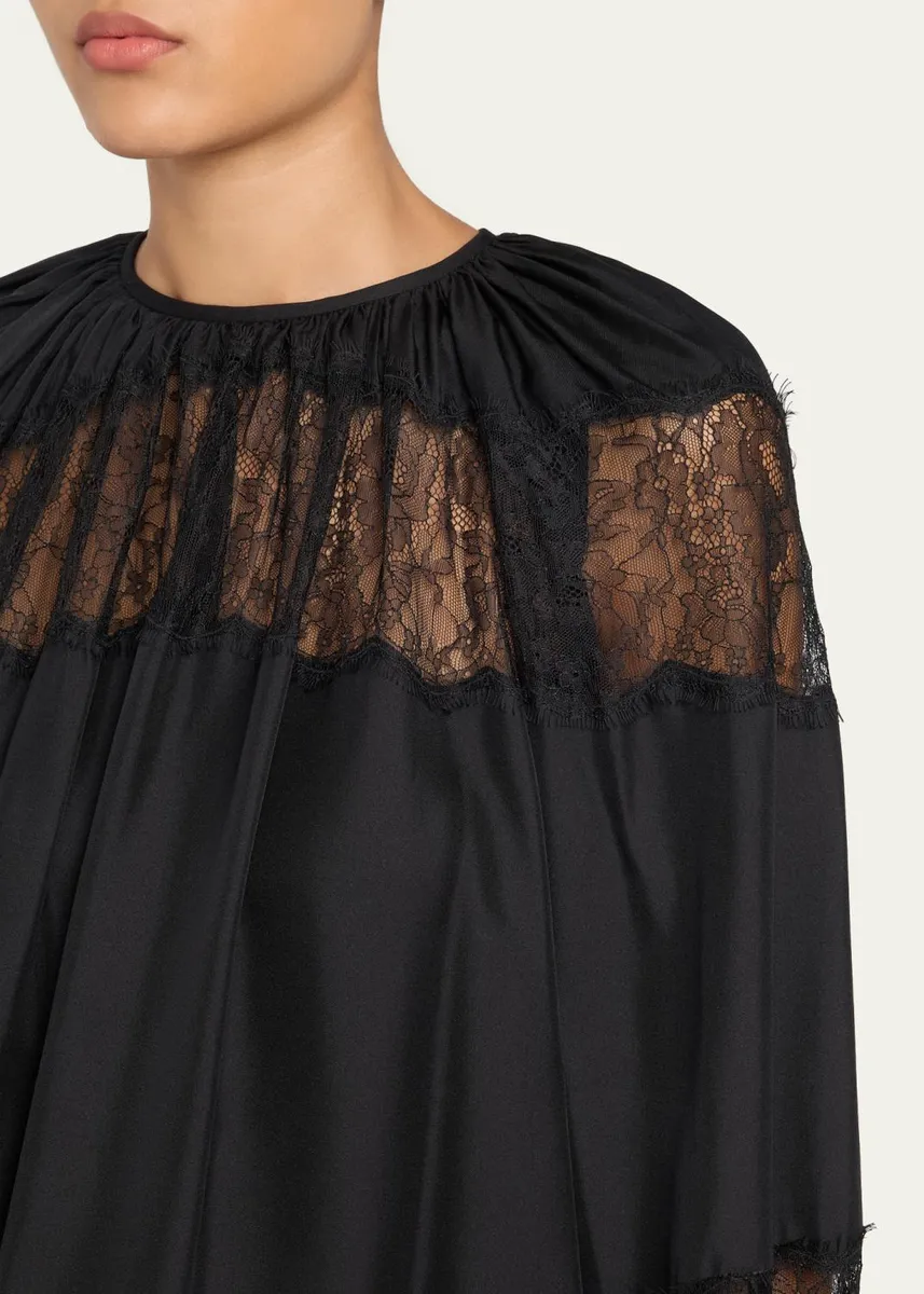 Ulla Johnson Bess Silk Long-Sleeve Blouse | Thumbnail 5