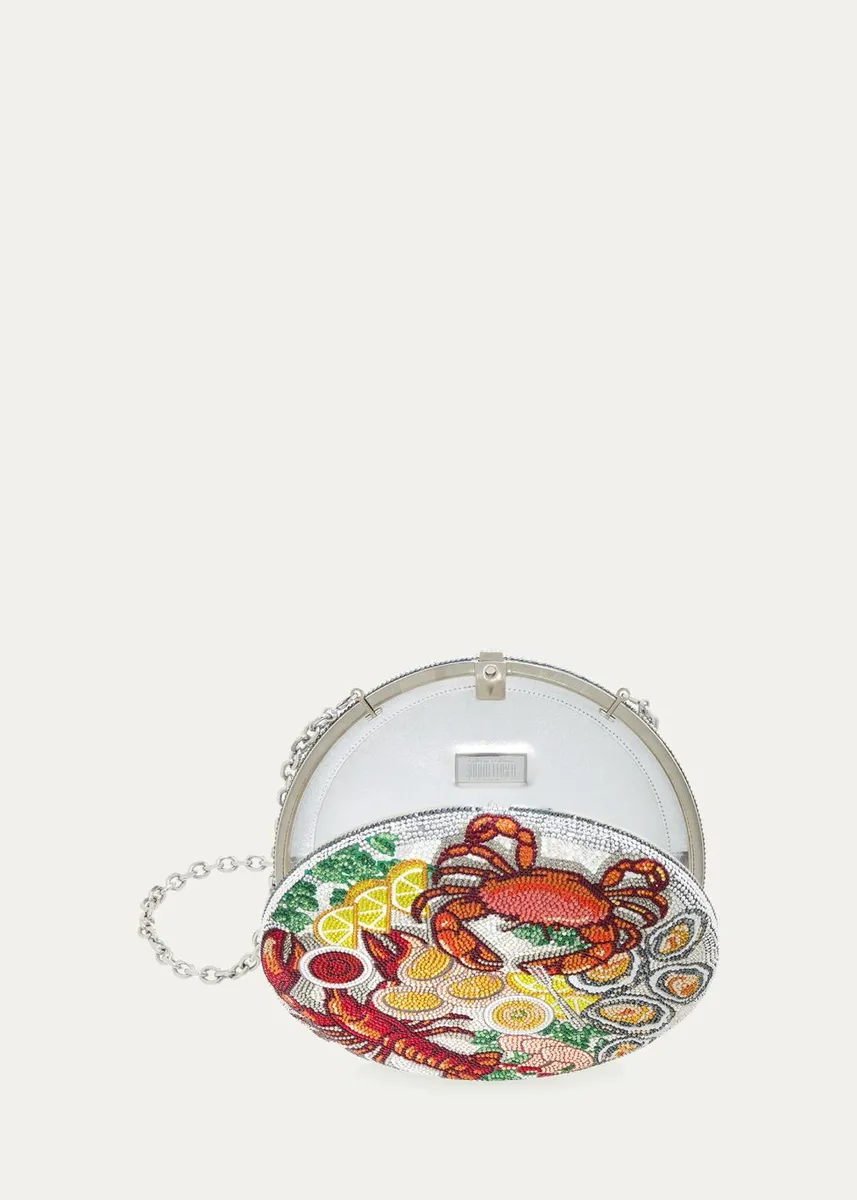 Judith Leiber Couture Disc Seacuterie Crystal Clutch Bag | Thumbnail 3 Judith Leiber Couture Disc Seacuterie Crystal Clutch Bag | Thumbnail 3