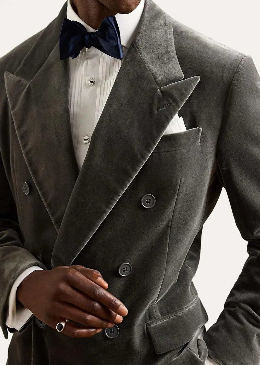 Ralph Lauren Purple Label Men's Glenn Hand-Tailored Velvet Jacket | Thumbnail 5 Ralph Lauren Purple Label Men's Glenn Hand-Tailored Velvet Jacket | Thumbnail 5