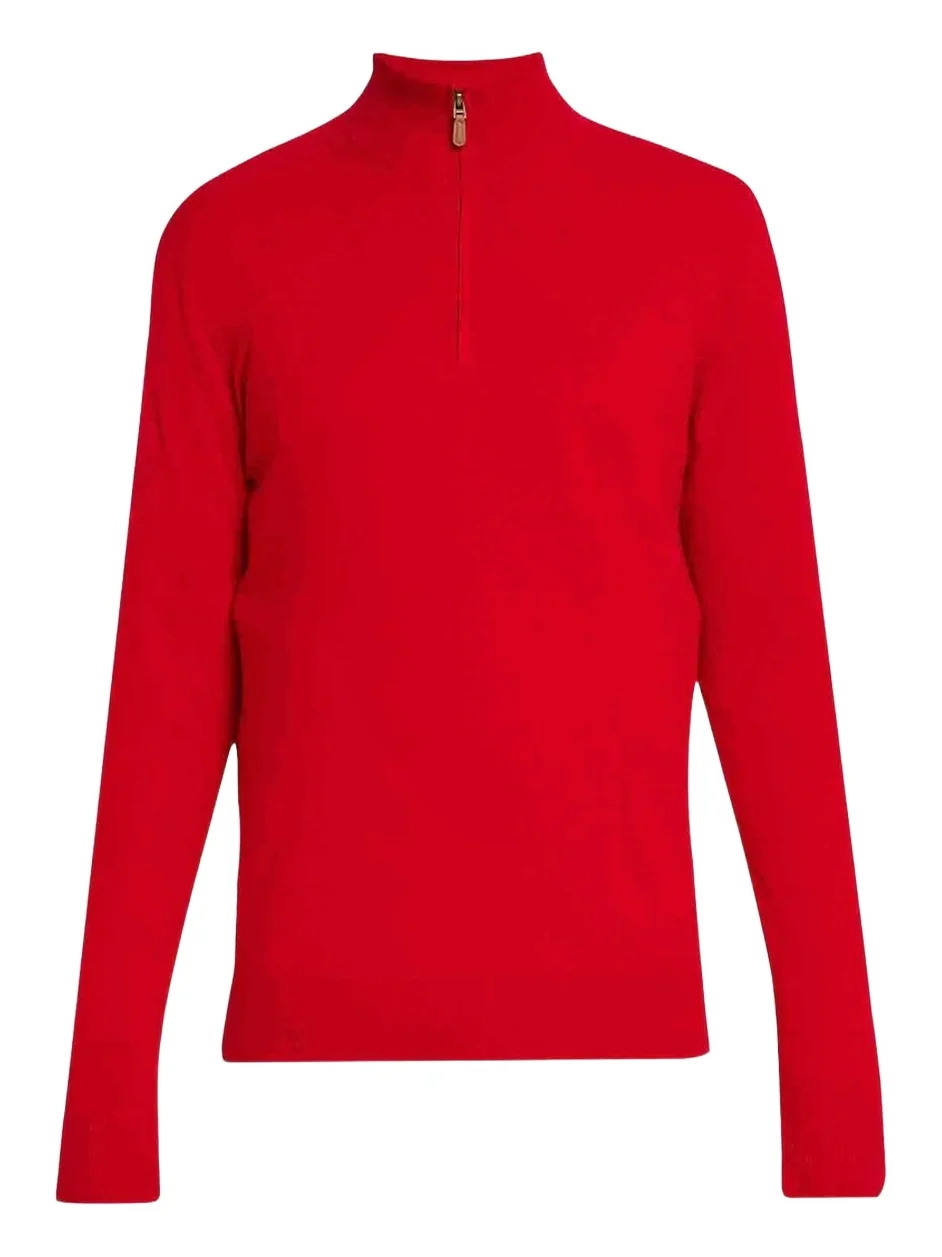 Cesare Attolini Men's Cashmere Half-Zip Sweater
