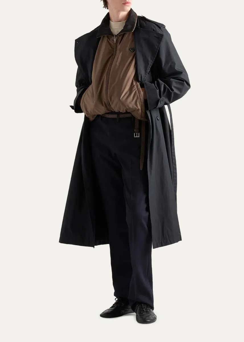 Prada Men's Reversible Re-Nylon Jacket | Thumbnail 2