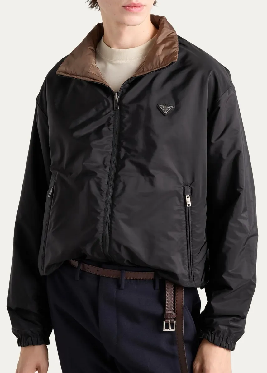 Prada Men's Reversible Re-Nylon Jacket | Thumbnail 4