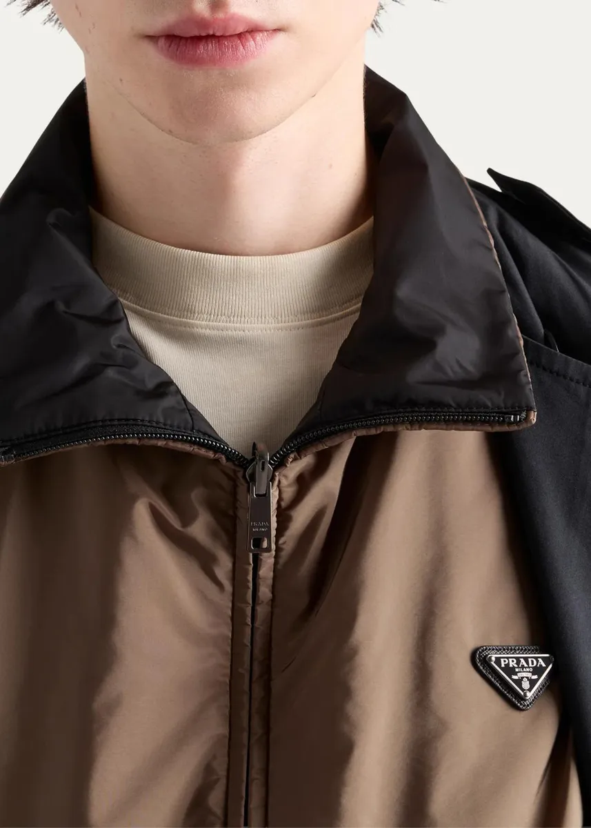 Prada Men's Reversible Re-Nylon Jacket | Thumbnail 5