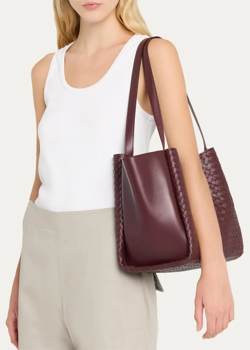 Bottega Veneta Corso Medium Leather Tote Bag | Thumbnail 5 Bottega Veneta Corso Medium Leather Tote Bag | Thumbnail 5