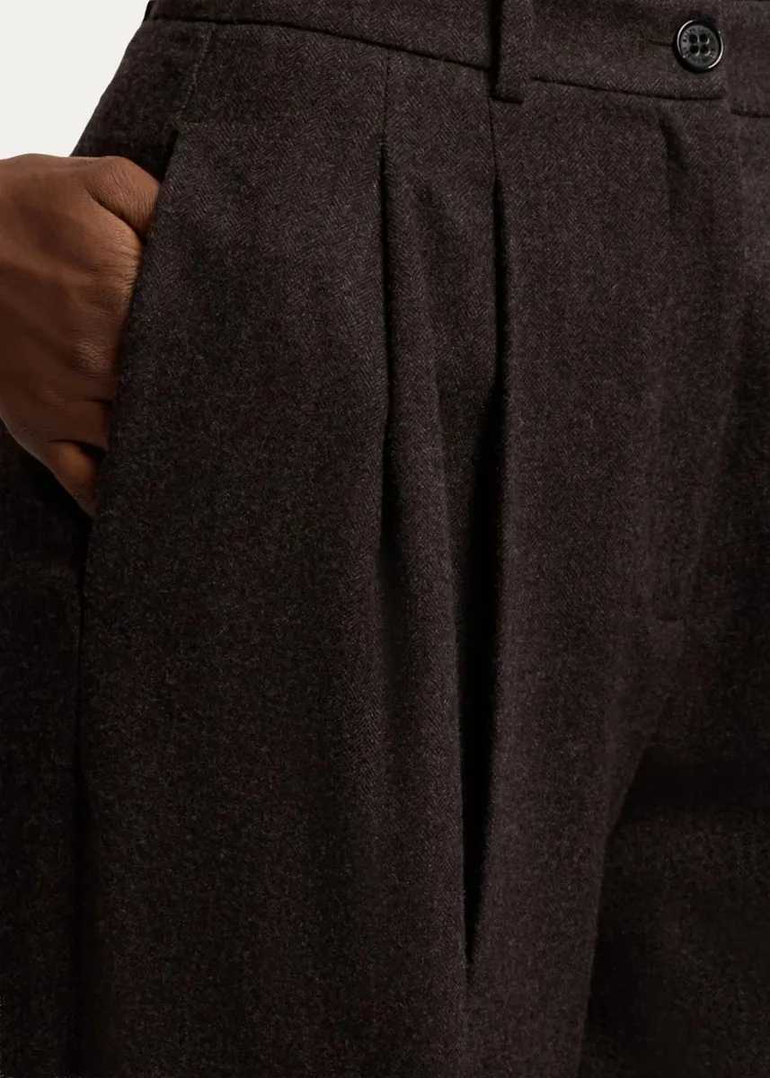 Ralph Lauren Collection Clarice Wool Herringbone Pants | Thumbnail 5 Ralph Lauren Collection Clarice Wool Herringbone Pants | Thumbnail 5