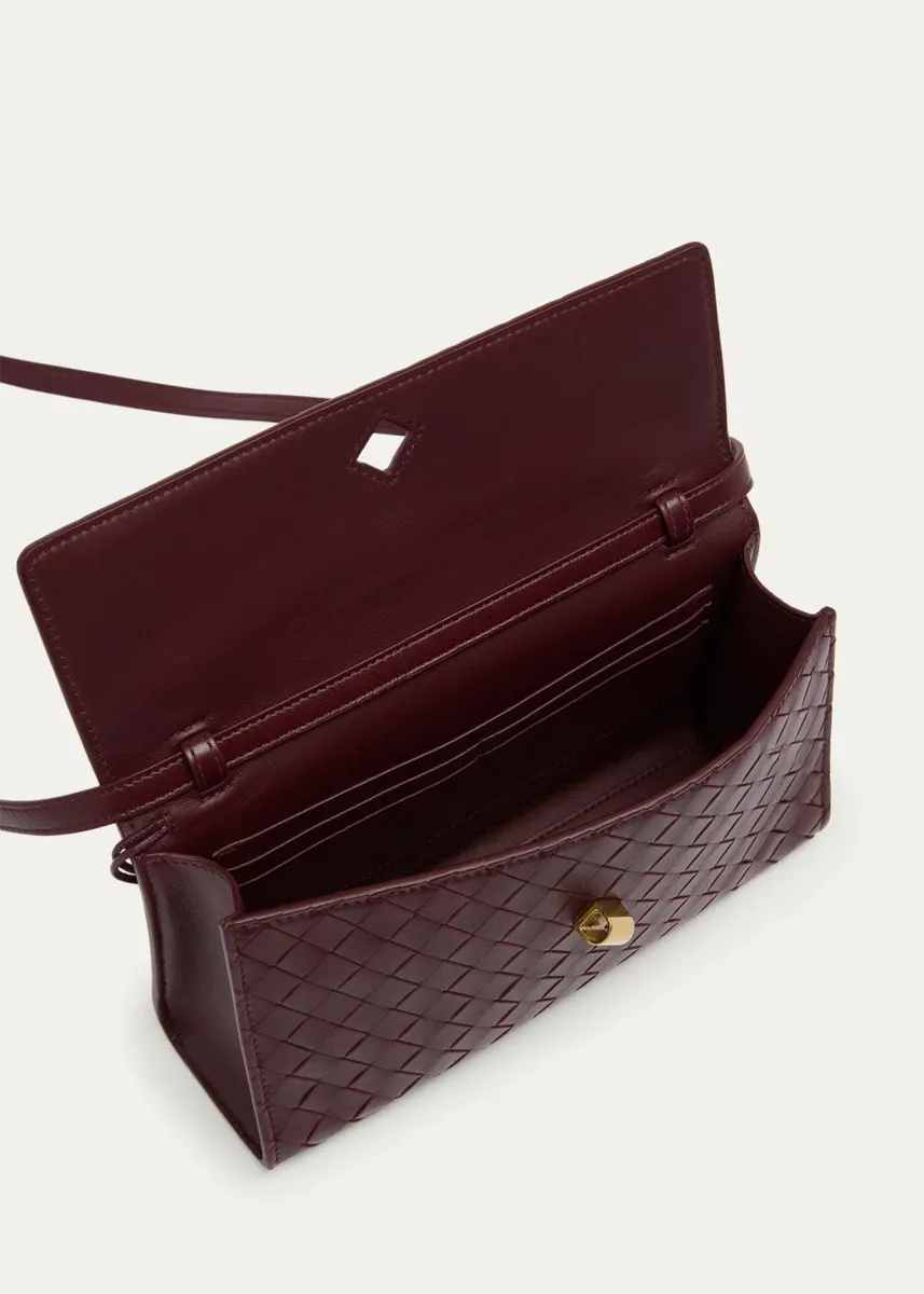 Bottega Veneta Andiamo Leather Clutch | Thumbnail 3
