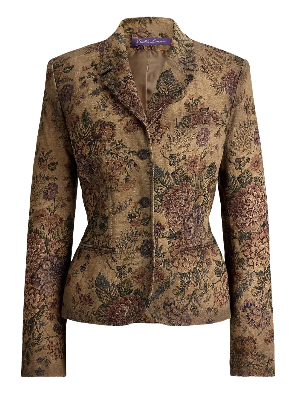 Ralph Lauren Collection Maurice Floral Gobelin Single-Breasted Jacket