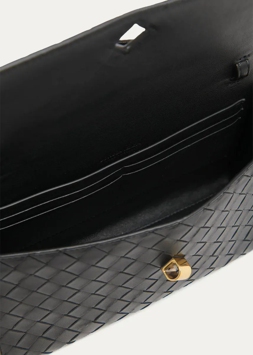 Bottega Veneta Andiamo Leather Clutch | Thumbnail 3 Bottega Veneta Andiamo Leather Clutch | Thumbnail 3