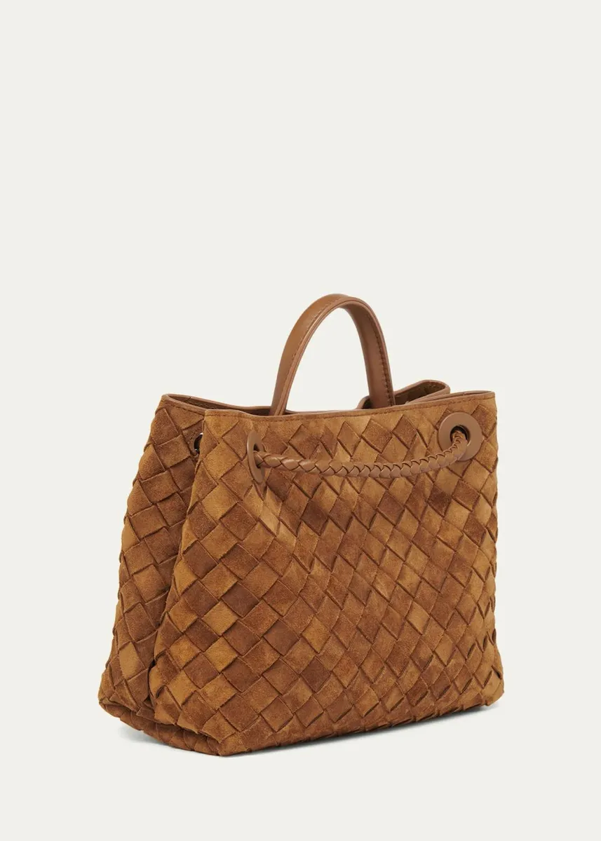 Bottega Veneta Andiamo Suede Top-Handle Bag | Thumbnail 6