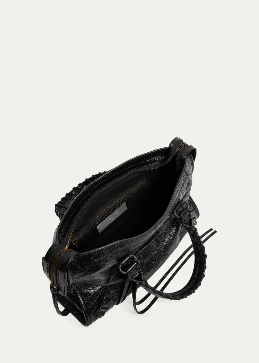 Balenciaga Le City Small Leather Top-Handle Bag | Thumbnail 3