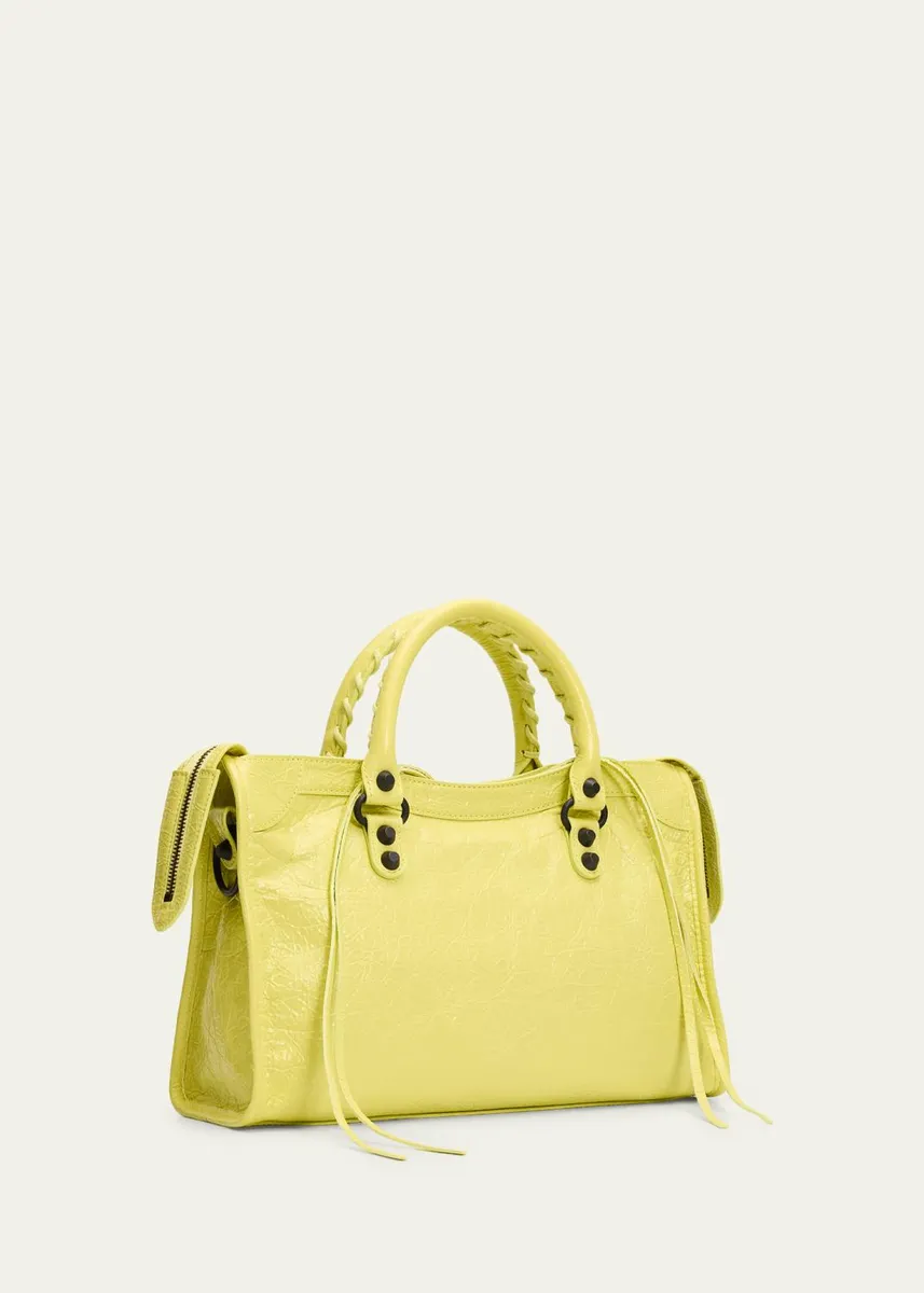 Balenciaga Le City Small Leather Top-Handle Bag | Thumbnail 5
