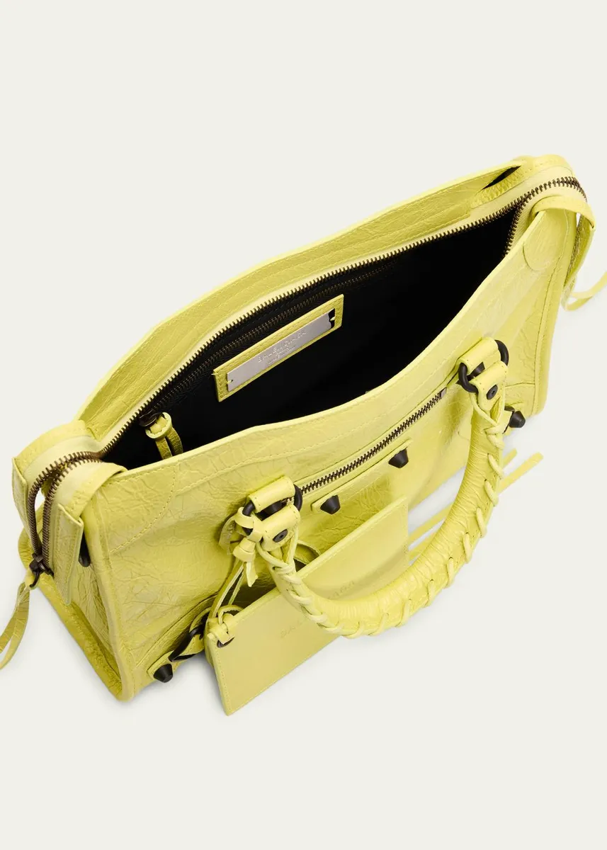 Balenciaga Le City Small Leather Top-Handle Bag | Thumbnail 6